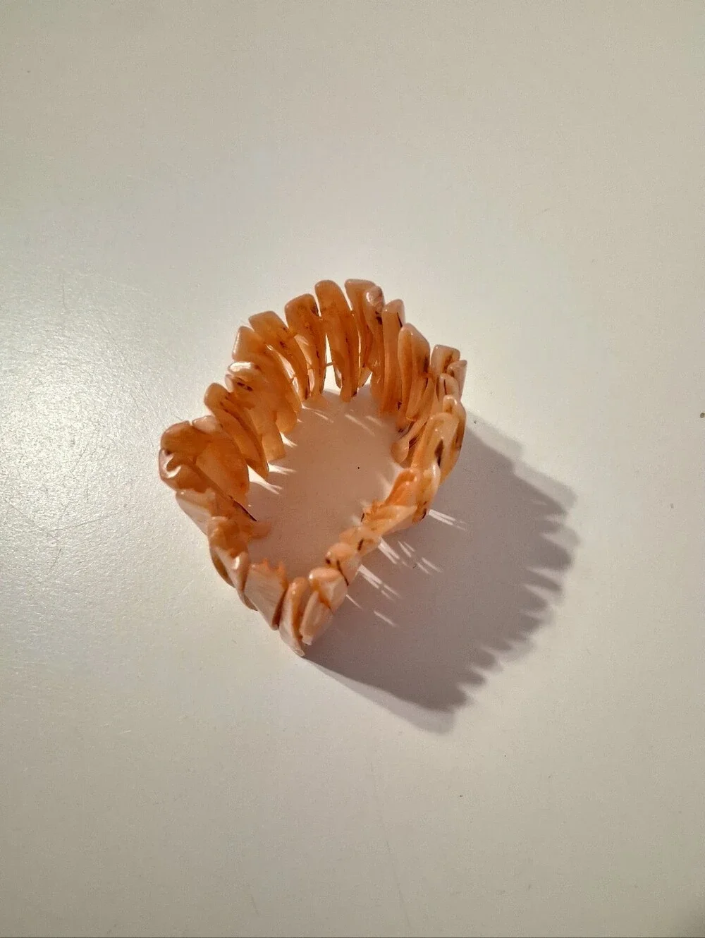 Peach Shell Stretch Bracelet - Women Accessories